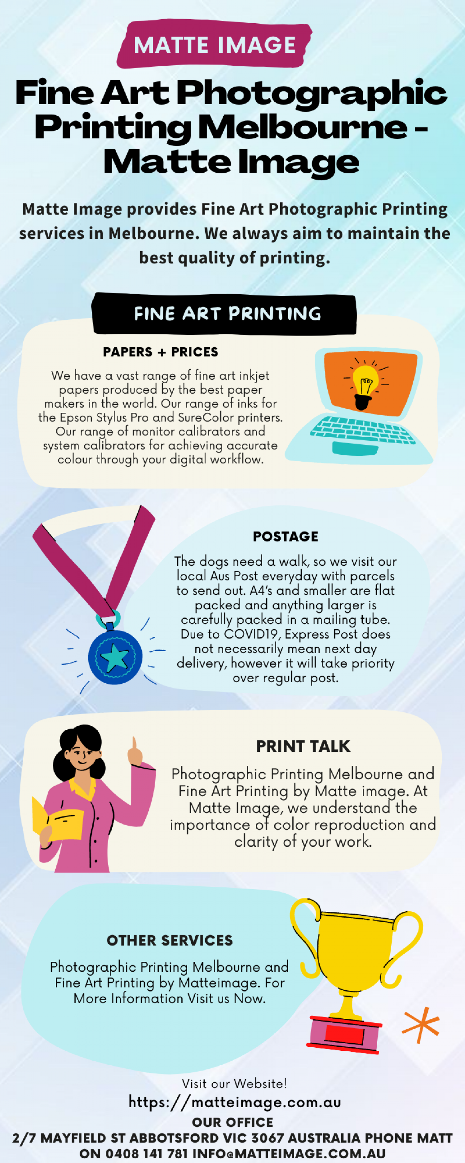 Oak Photo Rails — Fine Art Photographic Printing Melbourne - Matte Image Infographic