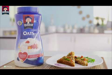 Oats Toast - Oats Dakshini Toast | Quaker Oats Infographic