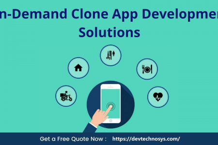 On Demand App Development Company Infographic