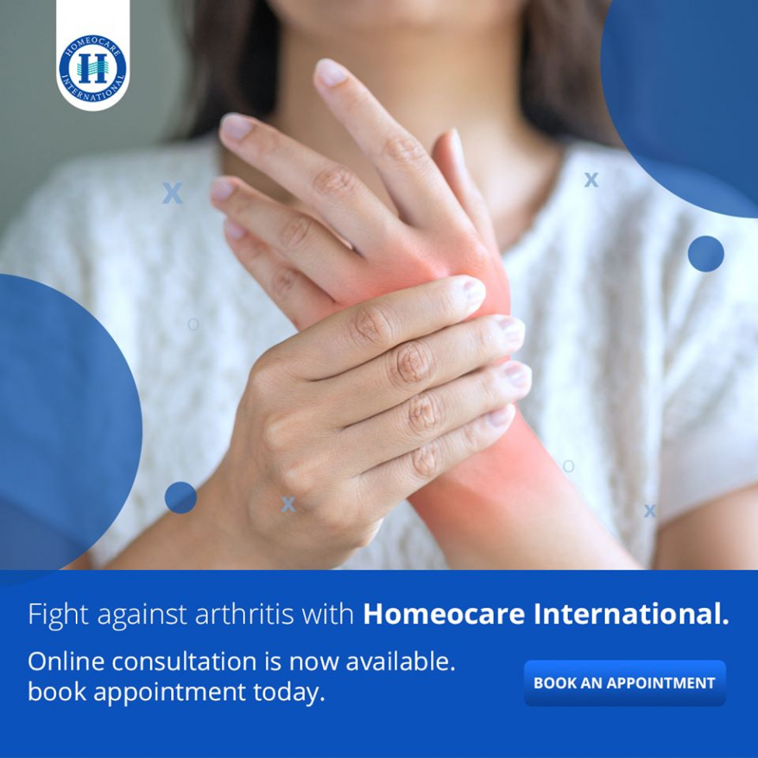 Online Homeopathy Treatment for Arthritis Infographic