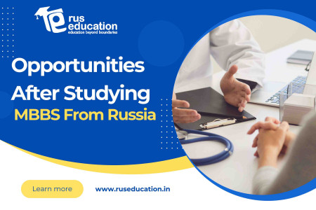 Opportunities After Studying MBBS From Russia Infographic