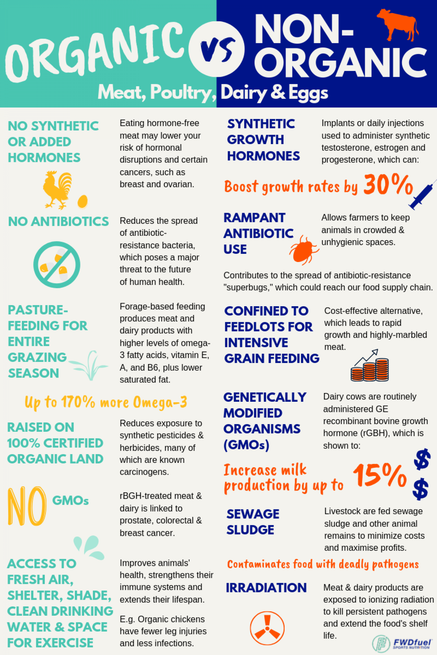 organic food vs non organic food