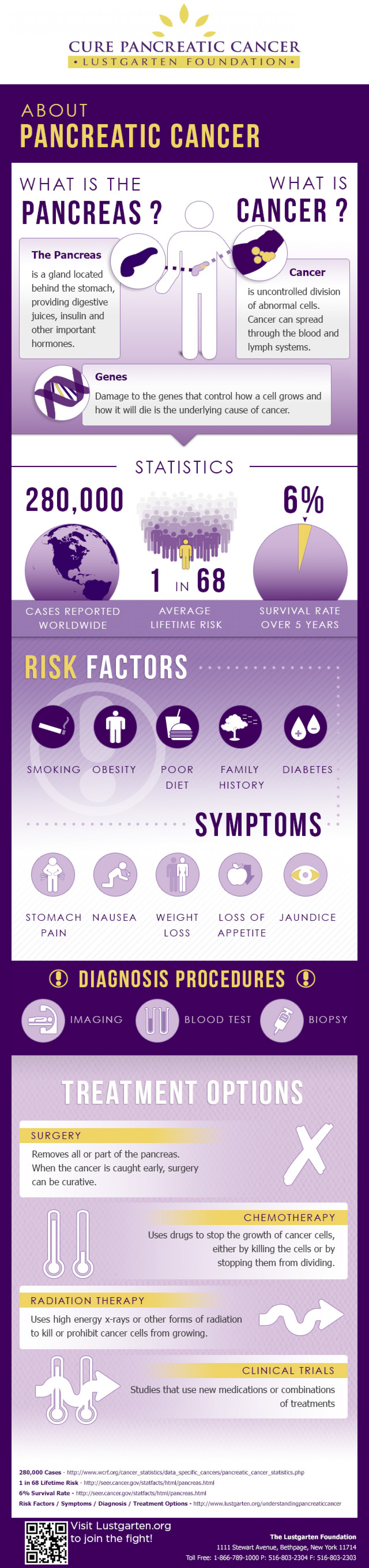 Pancreatic Cancer Infographic