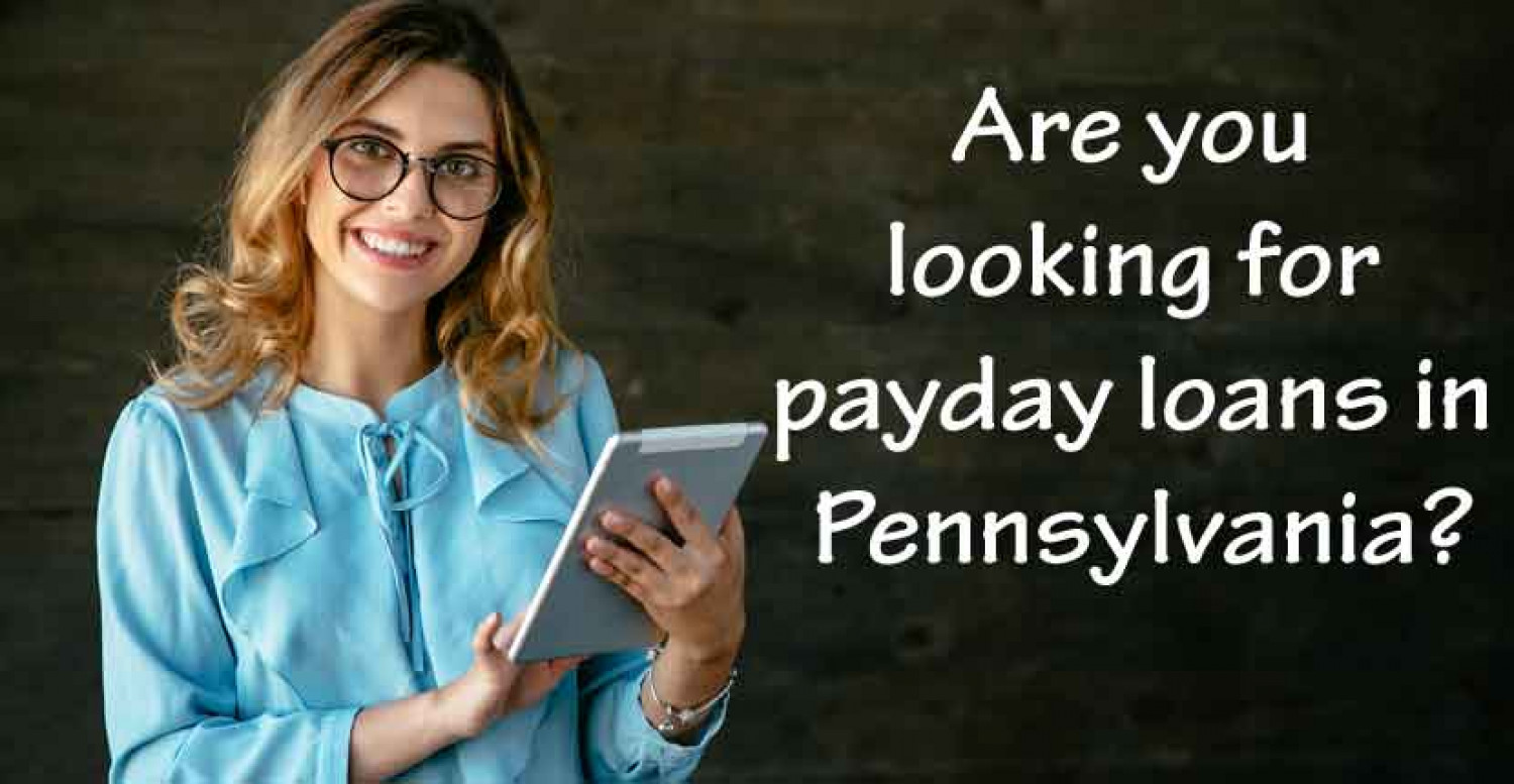 payday loans in Pennsylvania Infographic