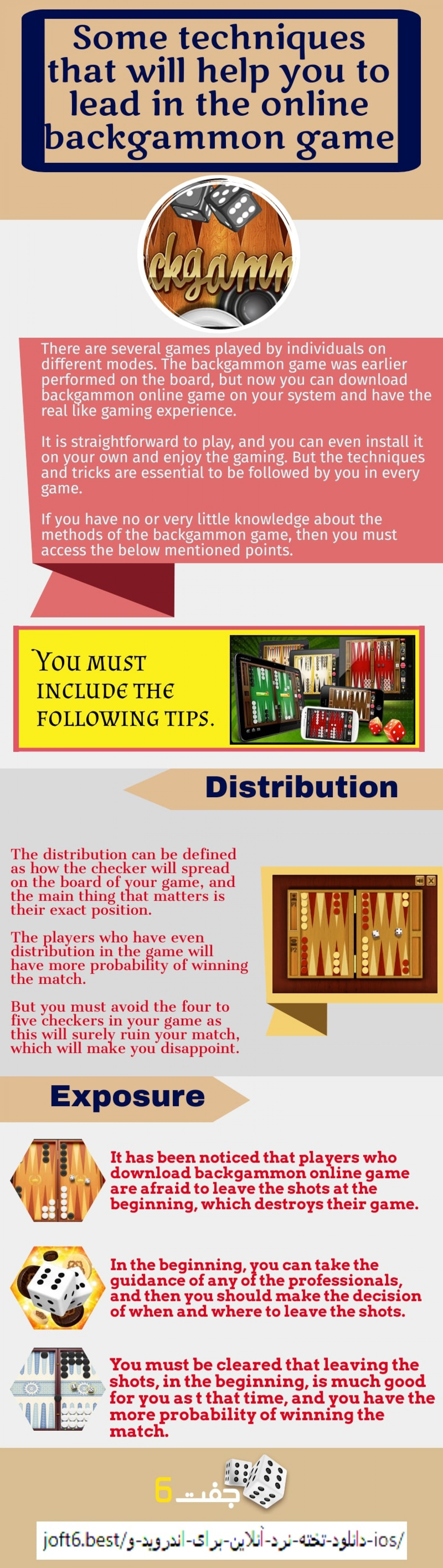 Performing your best in a backgammon game Infographic