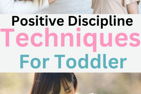 Positive Discipline Techniques For Toddler Infographic