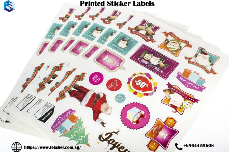 Printed Sticker Labels Infographic