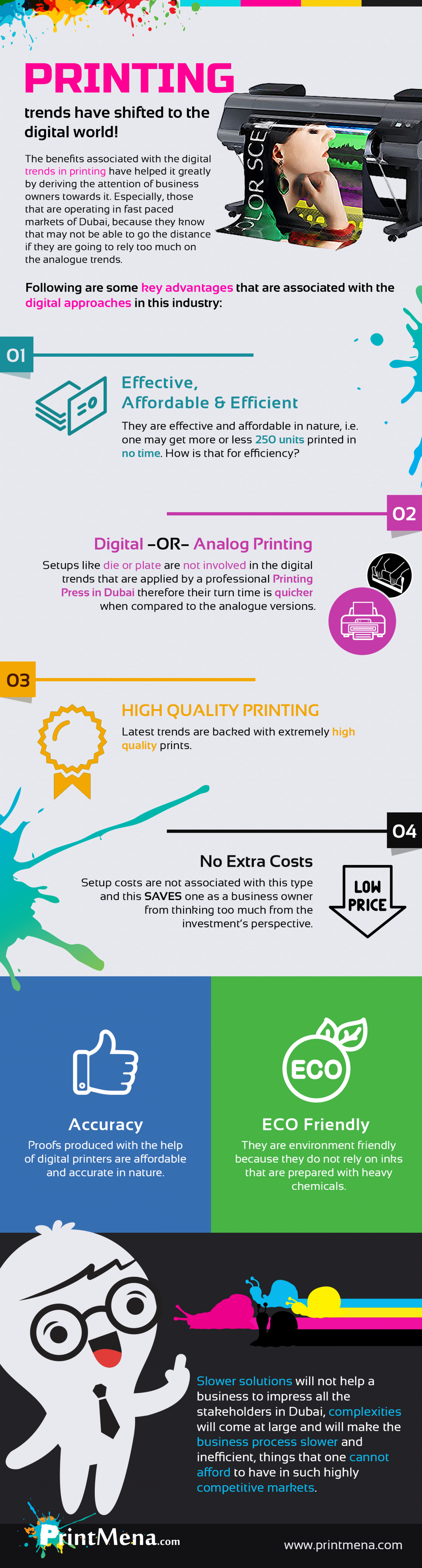 Printing Trends Have Shifted To The Digital World! Infographic