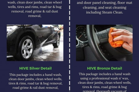 Professional Auto Detailing Service in Surrey, BC | Hive AutoSpa Infographic