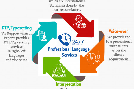 Professional Language Services Infographic