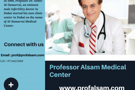 Professor Al Samarrai Medical Center Infographic