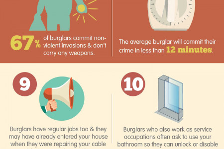 Profile Of A Burglar Infographic