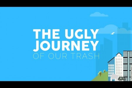 Project Aware - The Ugly Journey of Our Trash Infographic