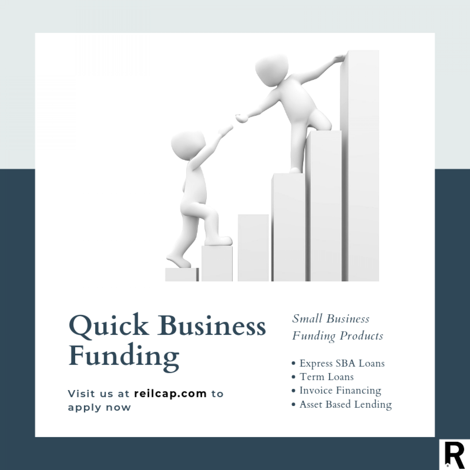 Quick Online Business Funding Infographic