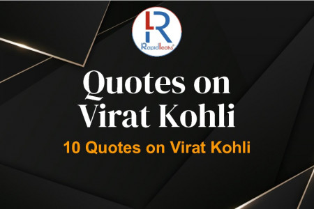 Quotes on Virat Kohli Infographic