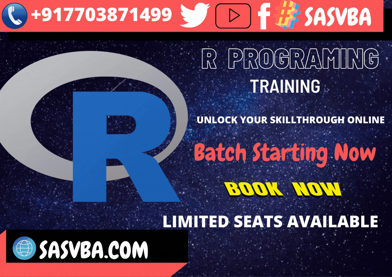 R Programming Language Training Infographic