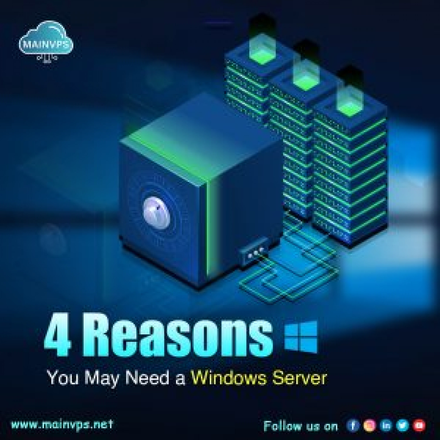 Reasons Why You Should Upgrade To Windows Server - MainVPS Infographic