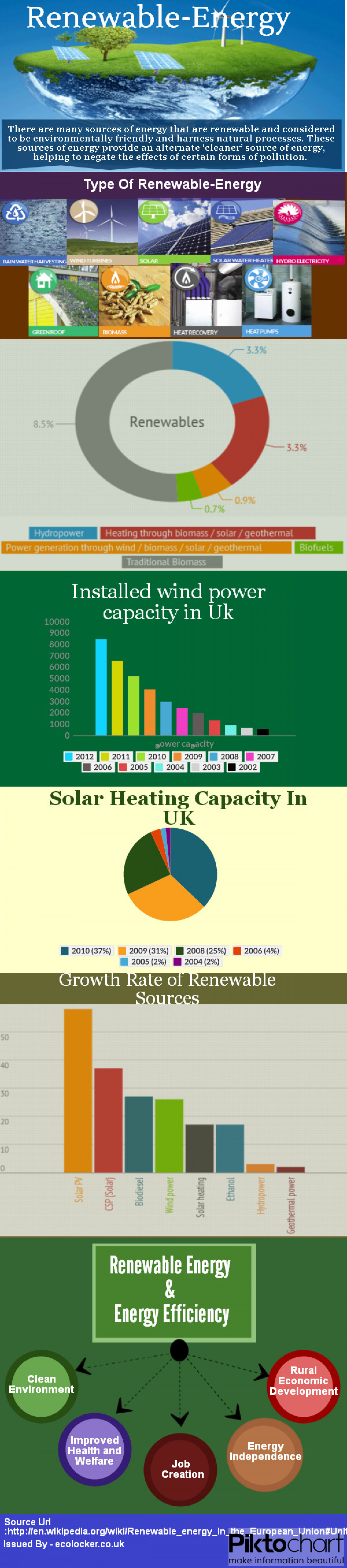 Type of Renewable Energy Infographic