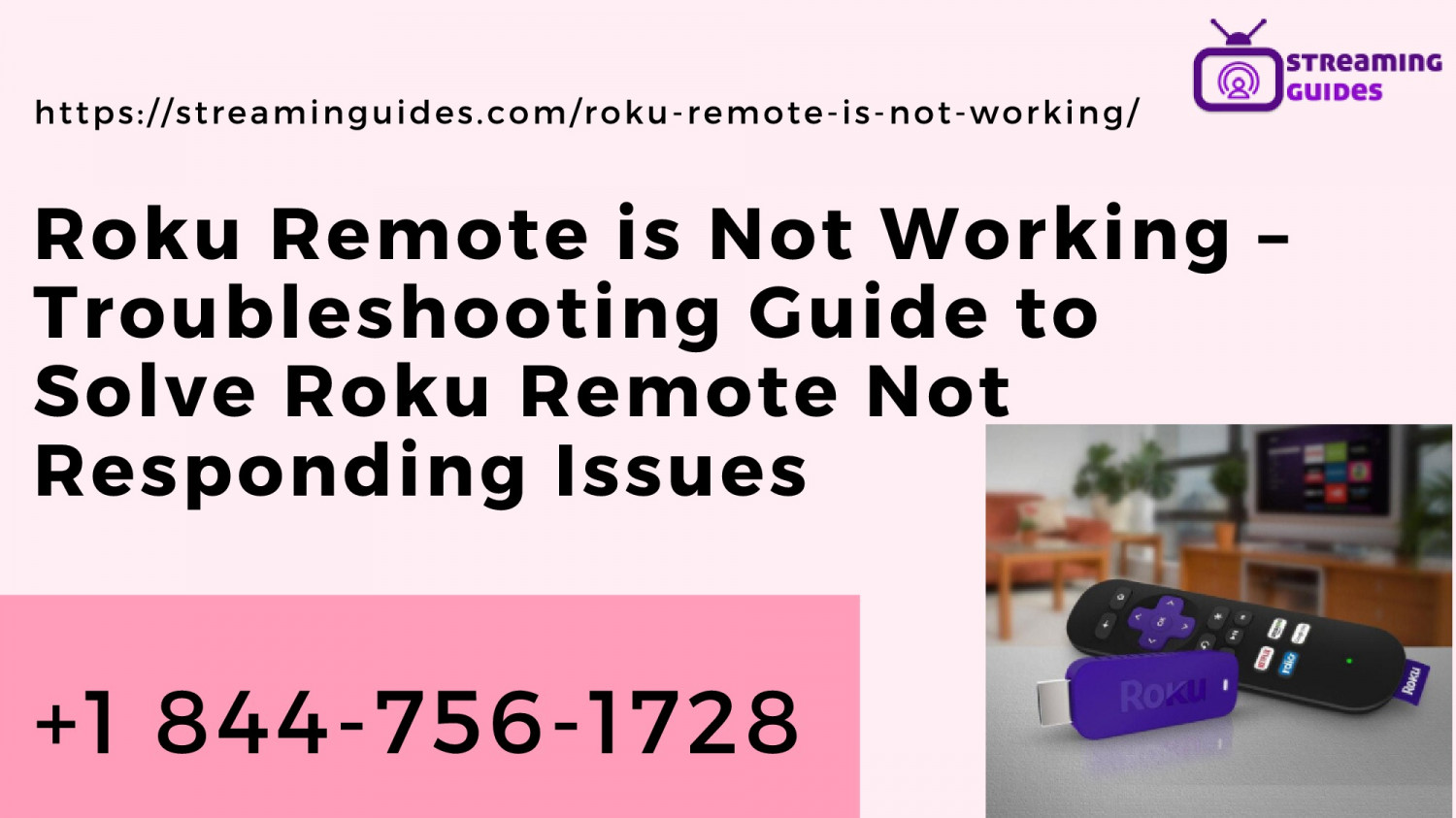 Roku Remote Not Responding | Roku Remote Stopped Working Infographic
