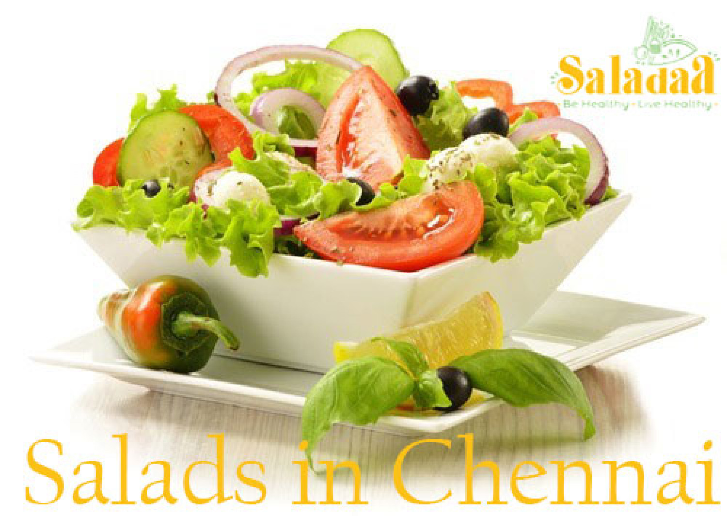 Salads in Chennai - Saladaa Infographic