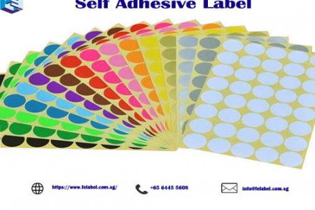 Self Adhesive Label Infographic