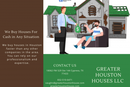Sell Your House For Cash In Houston, TX Infographic