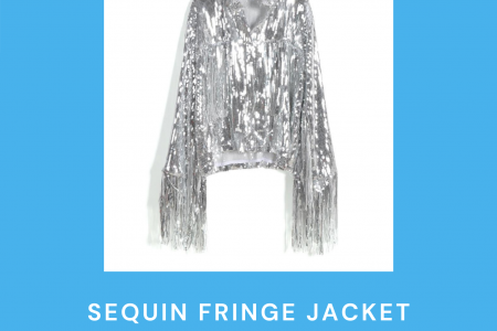 SEQUIN FRINGE JACKET | BRIDE TO BE ESSENTIALS | BACHELORETTE Infographic