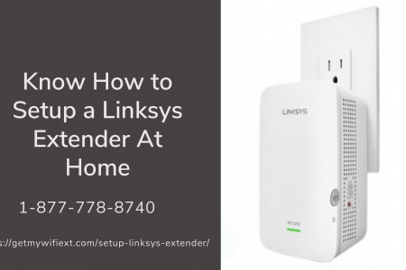 Setup Linksys Extender –Tips & Tricks | WiFi Range Extender Linksys | Mywifiext Login Infographic