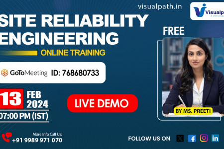 Site Reliability Engineering Online Training Free Demo Infographic