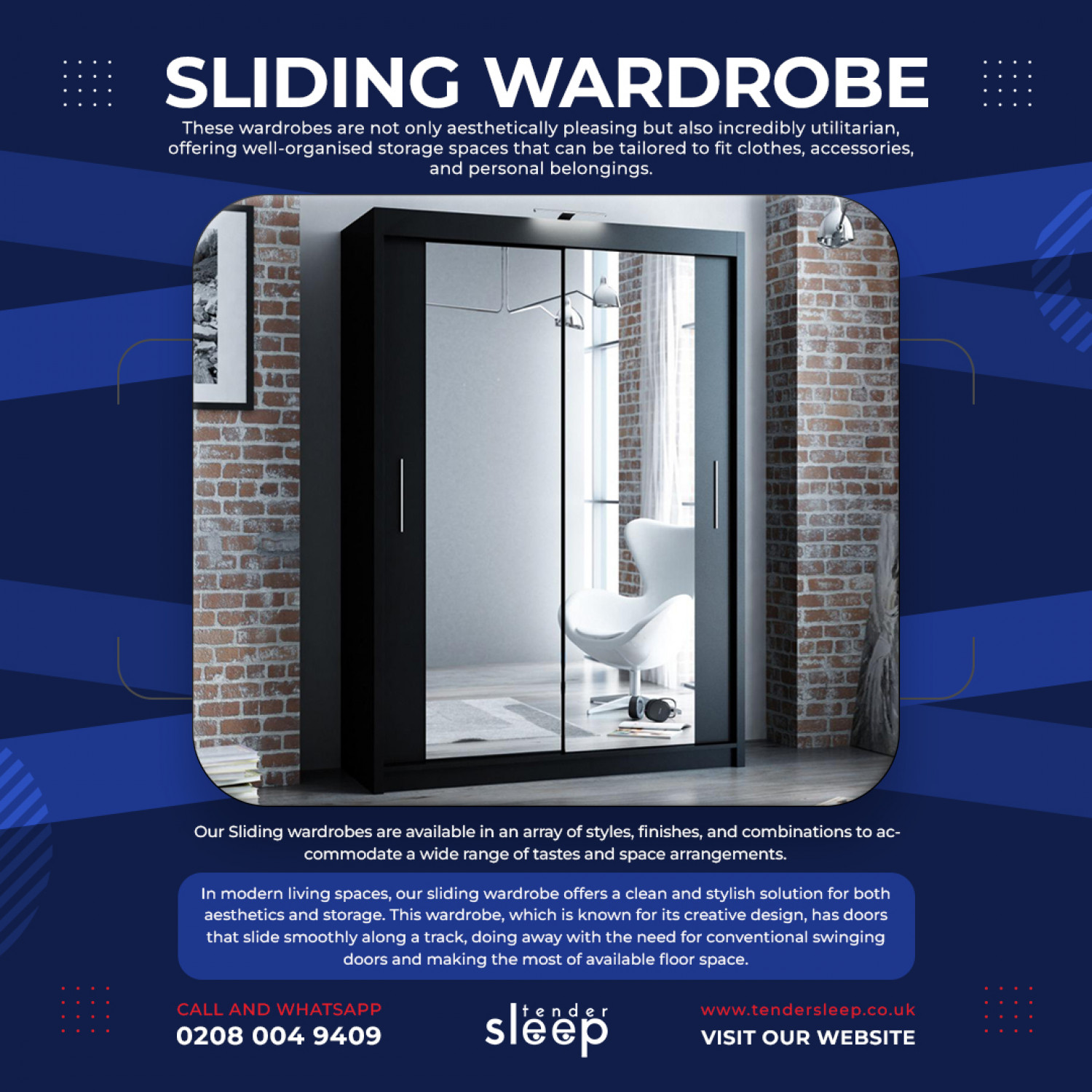 sliding wardrobe Infographic