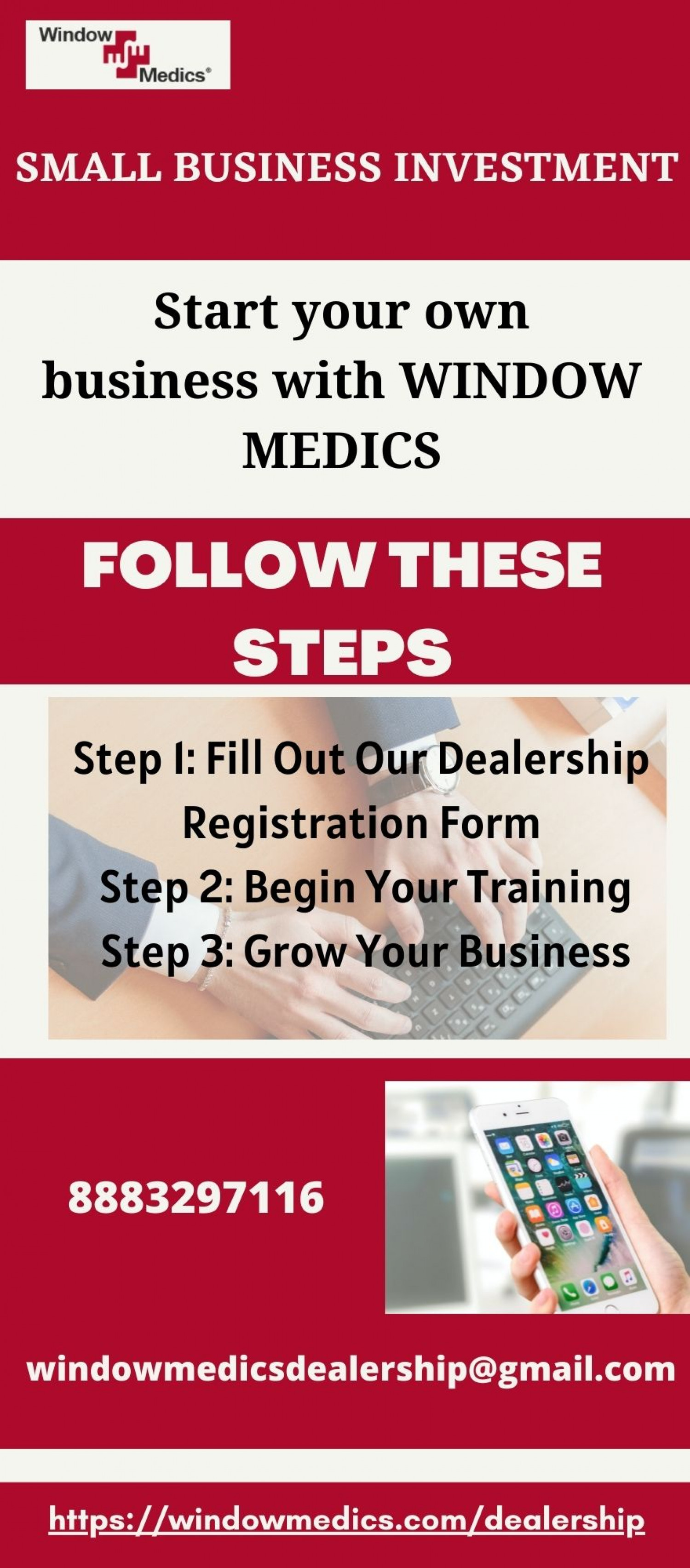 Small business investment - WINDOW MEDICS  Infographic