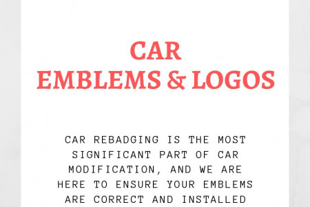 Some famous car logo & emblems part 1 Infographic