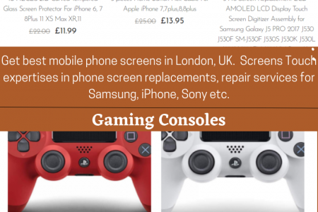 Sony Playstation Games console for Sale in London Infographic