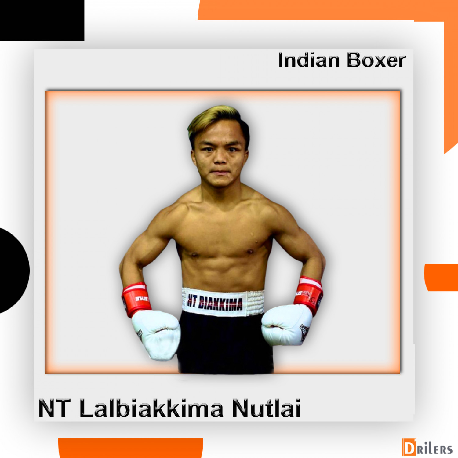 Sports Person In India NT Lalbiakkima Nutlai Infographic
