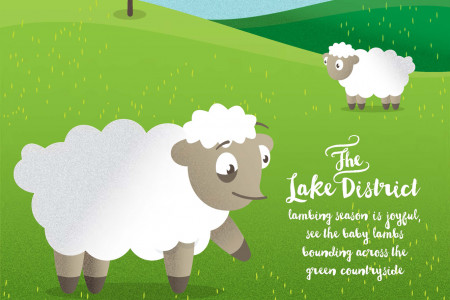Springtime in the Lake District 2015 Infographic