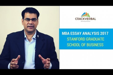 Stanford MBA Application Essay Topic Analysis 2016-2017 Infographic