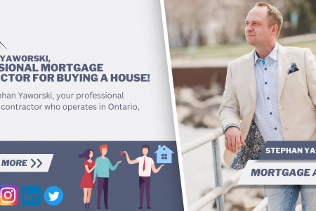 Stephan Yaworski: Your Professional Mortgage Contractor For Buying a House! Infographic