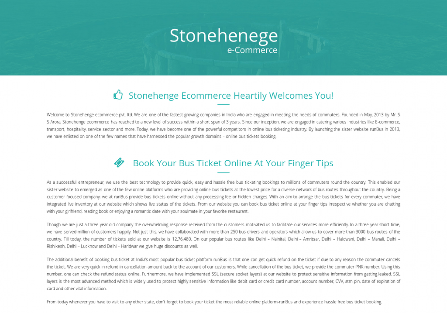 Stonehenge E-Commerce Pvt Ltd is Best E-commerce Company in Delhi Infographic