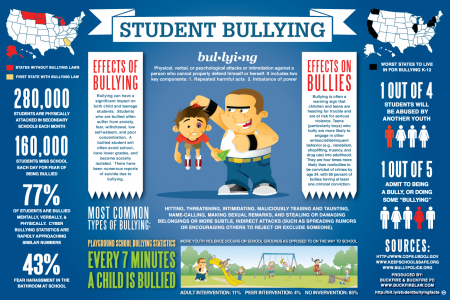 Student Bullying  Infographic
