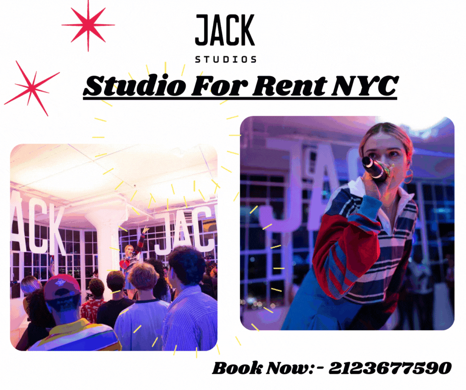 Studio For Rent NYC – Jack Studios Infographic