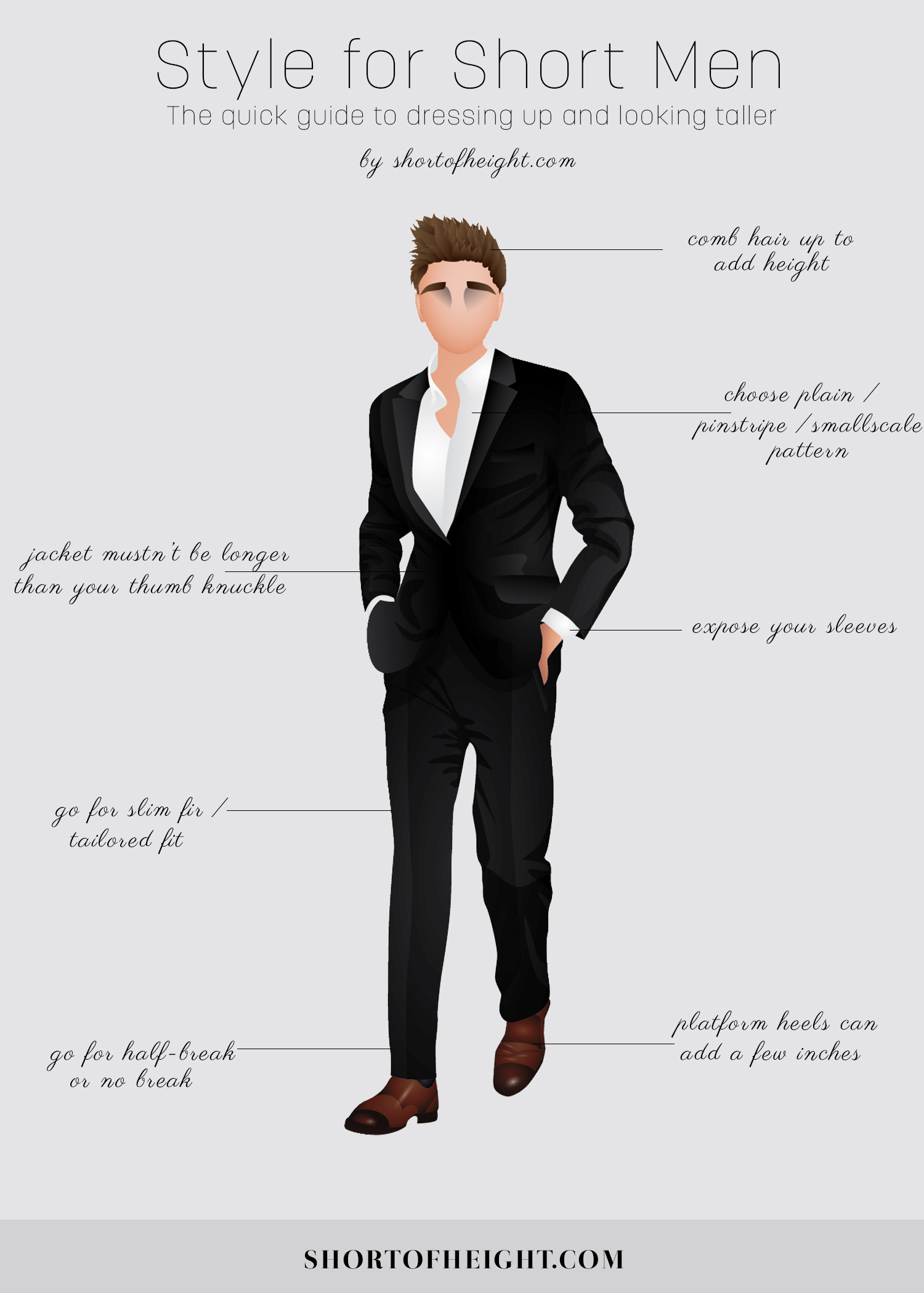 Style Tips for Shorter Men: What a Short Man should Wear