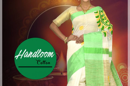 Stylish and ethnic handloom sarees online Infographic