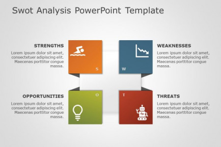 SWOT Analysis PowerPoint Template Infographic