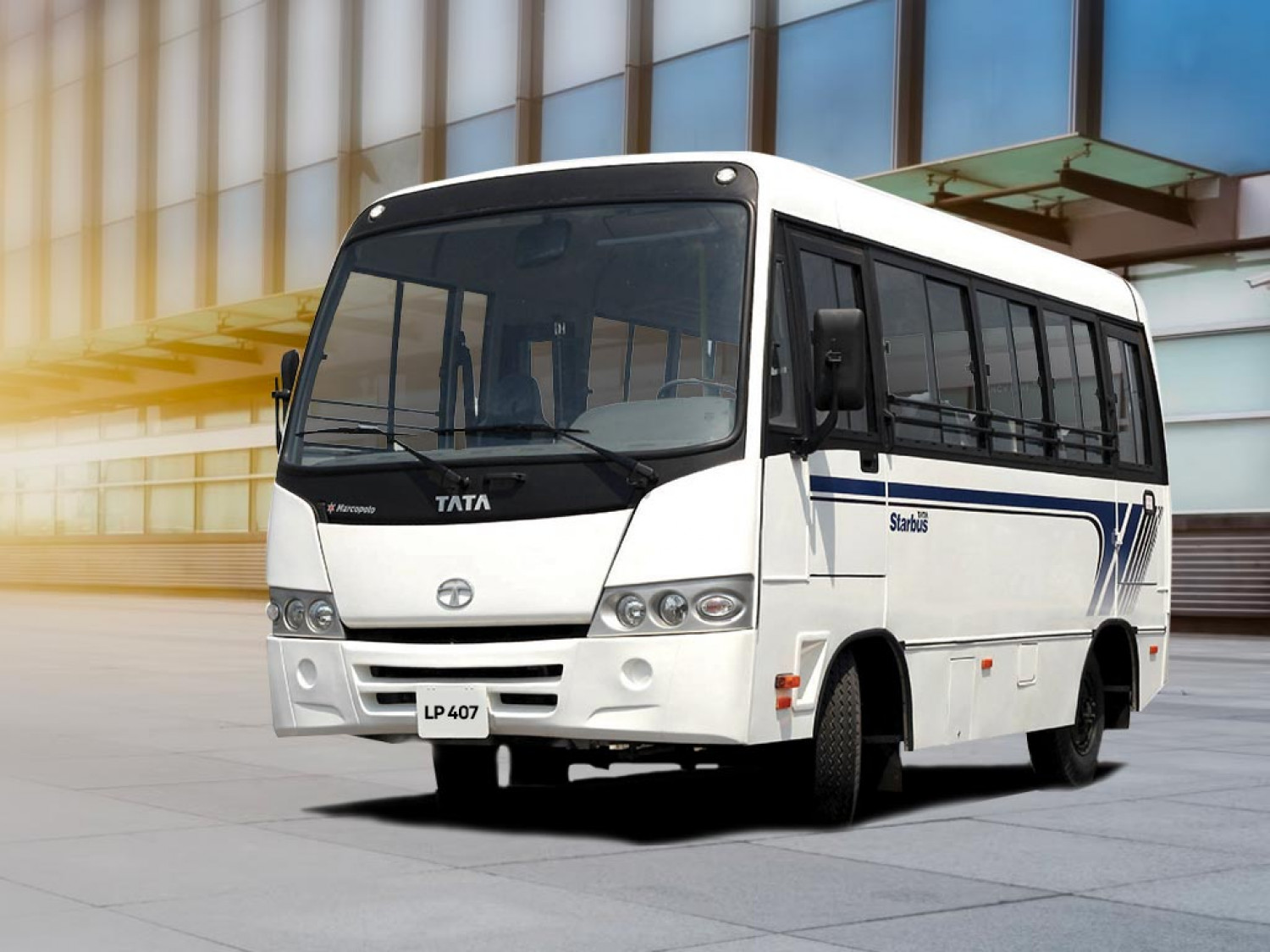 Tata LP 407 Buses | Reliable and Efficient Commercial Vehicles Infographic