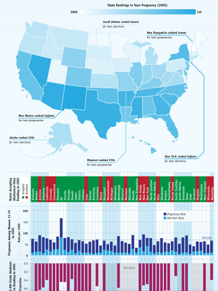 Teen Pregnancy in America Infographic