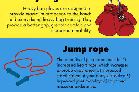 The best boxing equipment for home use Infographic