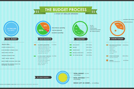 The Budget Process: A Study of Swollen Spending Infographic