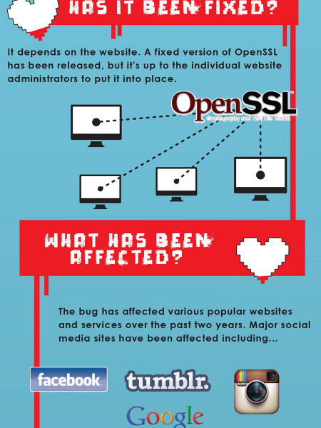 The Heartbleed Bug - What it is and How to Handle it Infographic
