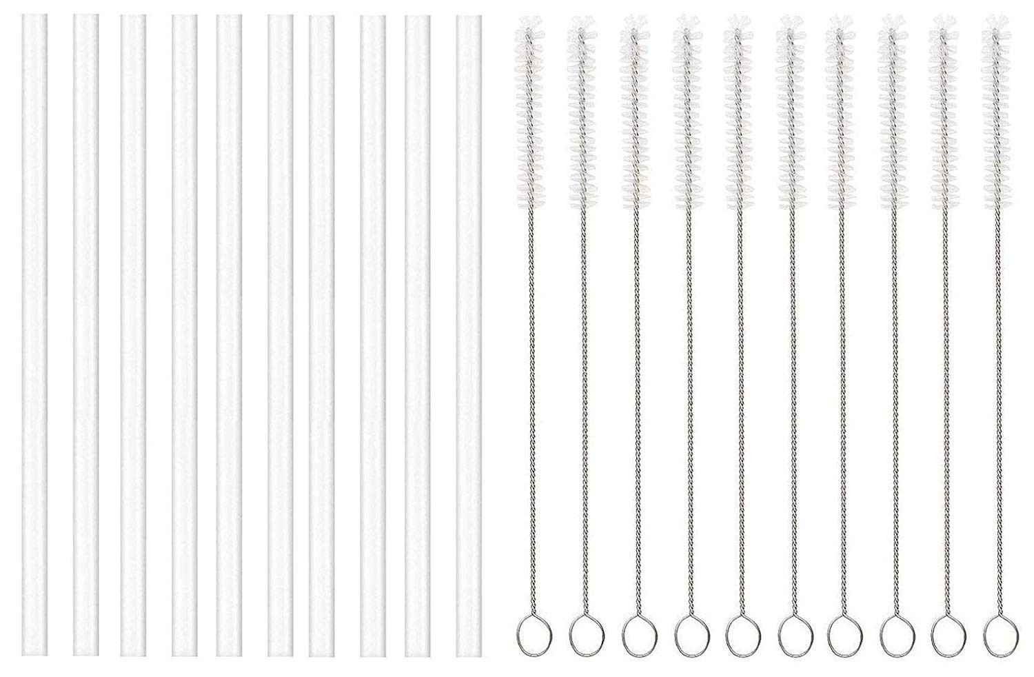 The Mass Straw and Brush Compatible with Most Wide Mouth Bottle Straw Lid- Price:$11.11 Infographic