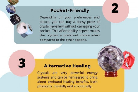 The Mounting Popularity of Crystal Jewellery! Infographic